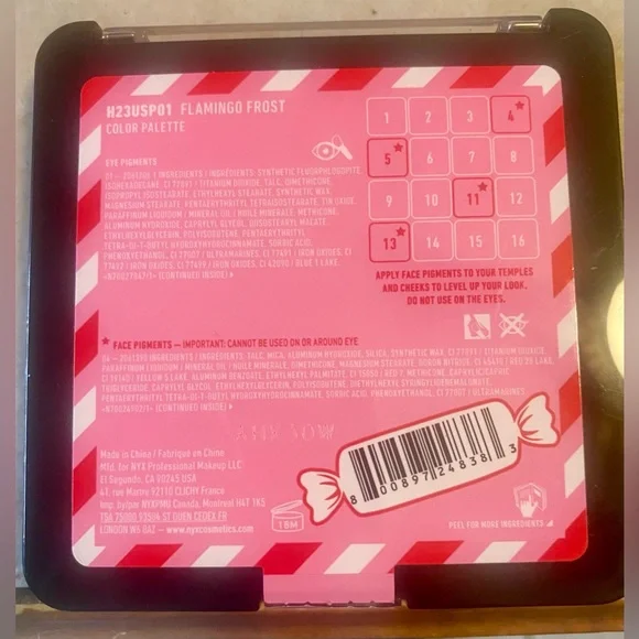 NYX NWT Ultimate Shadow Palette in limited “Flamingo Frost" variant - Picture 3 of 4